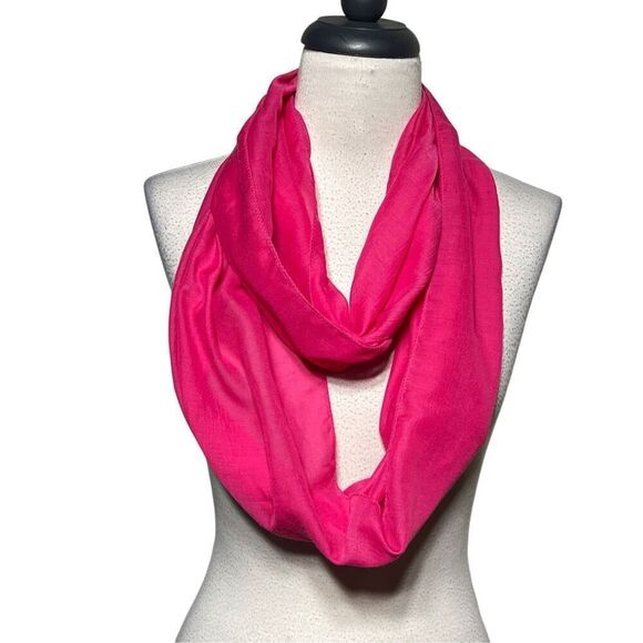 Infinity Scarves Lot of 4 Animal Print Rhinestone Barbie Pink and Black - Picture 4 of 5